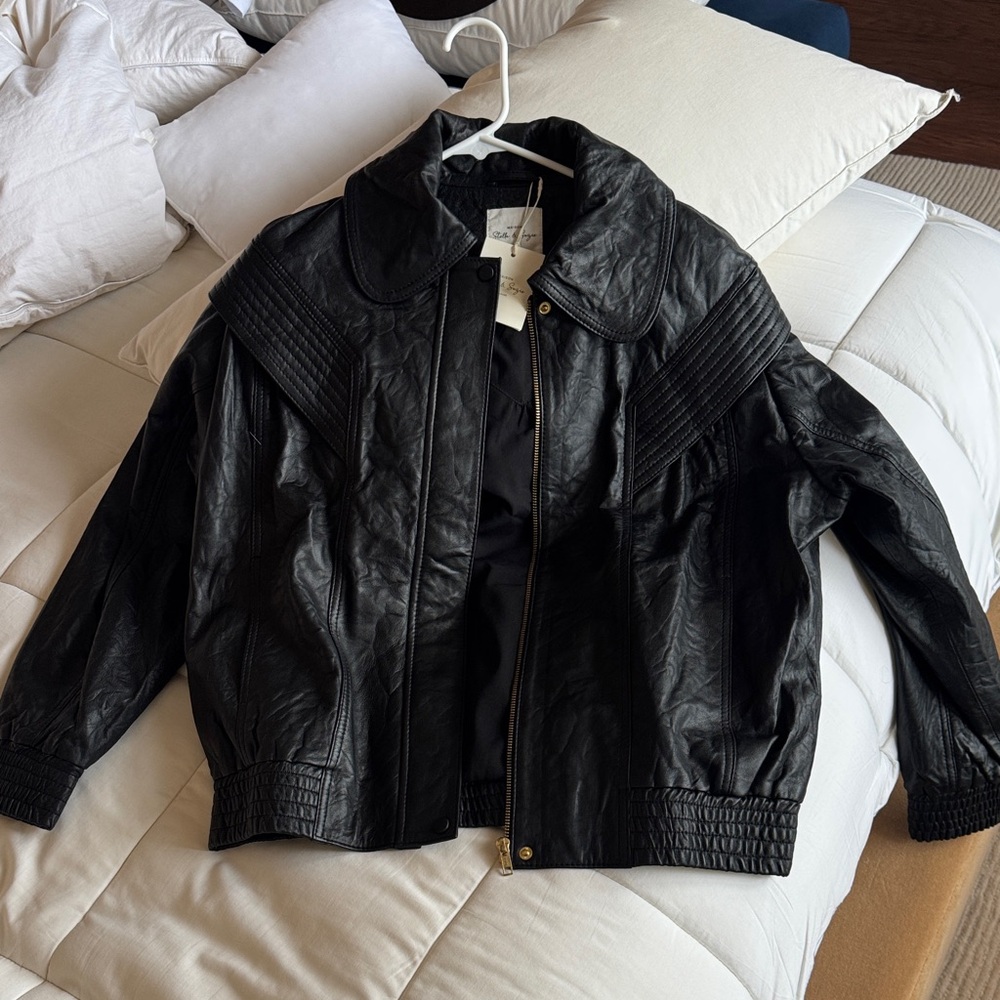 Maison Stella & Suzie leather jacket